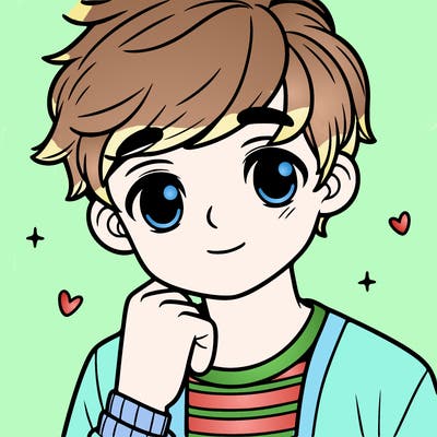 cute teen boy