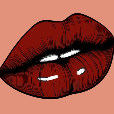 realistic lips