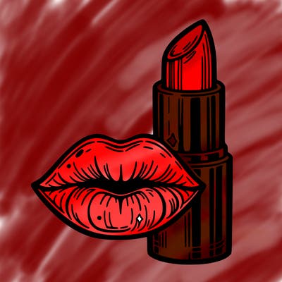 lips and lipstick
