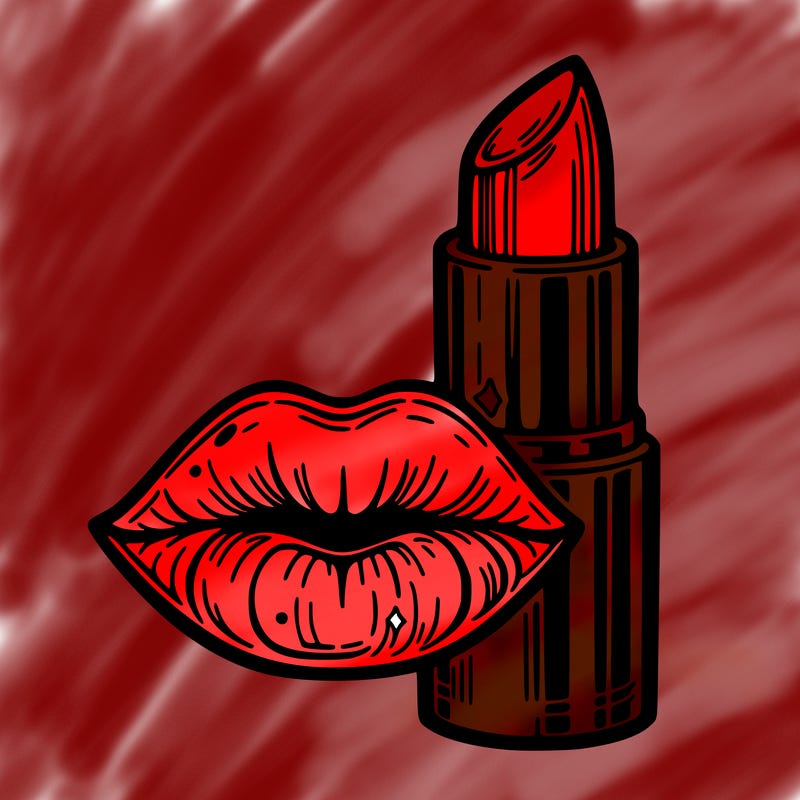 lips and lipstick