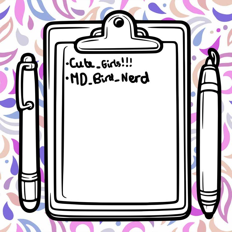 blank clip board with pen