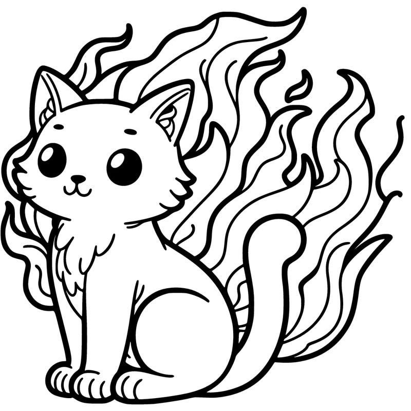 fire cat