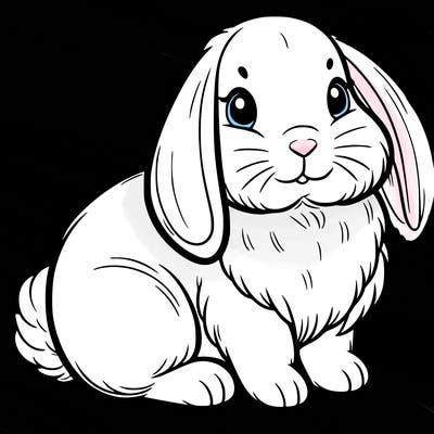 lop-eared rabbit
