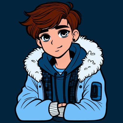 stylish teenager