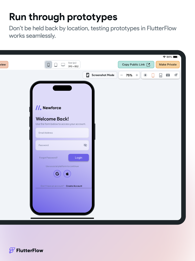 FlutterFlow - Build Different - Developer Tools App | MWM