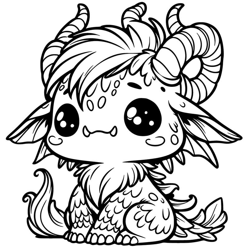 fantasy creature cute