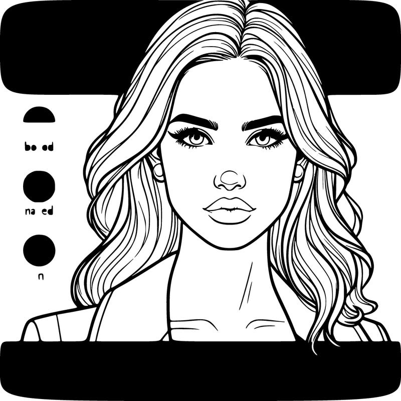 hot realistic girl