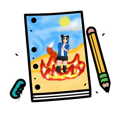 blank piece of paper