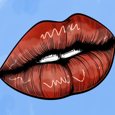realistic lips