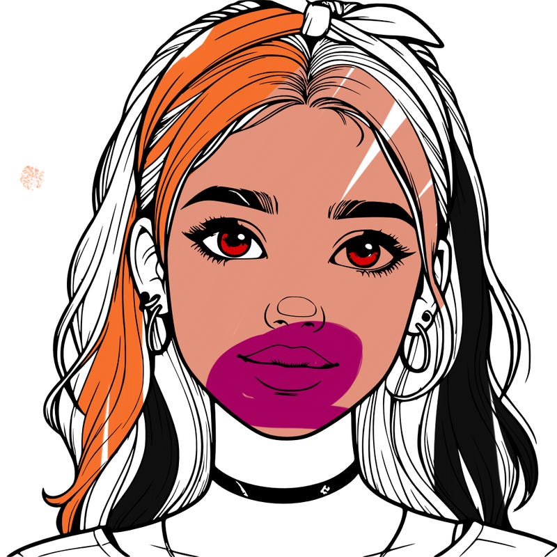 realistic teenage girl