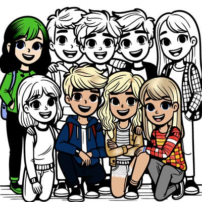 group of friends