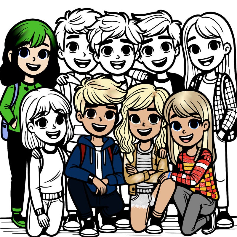 group of friends