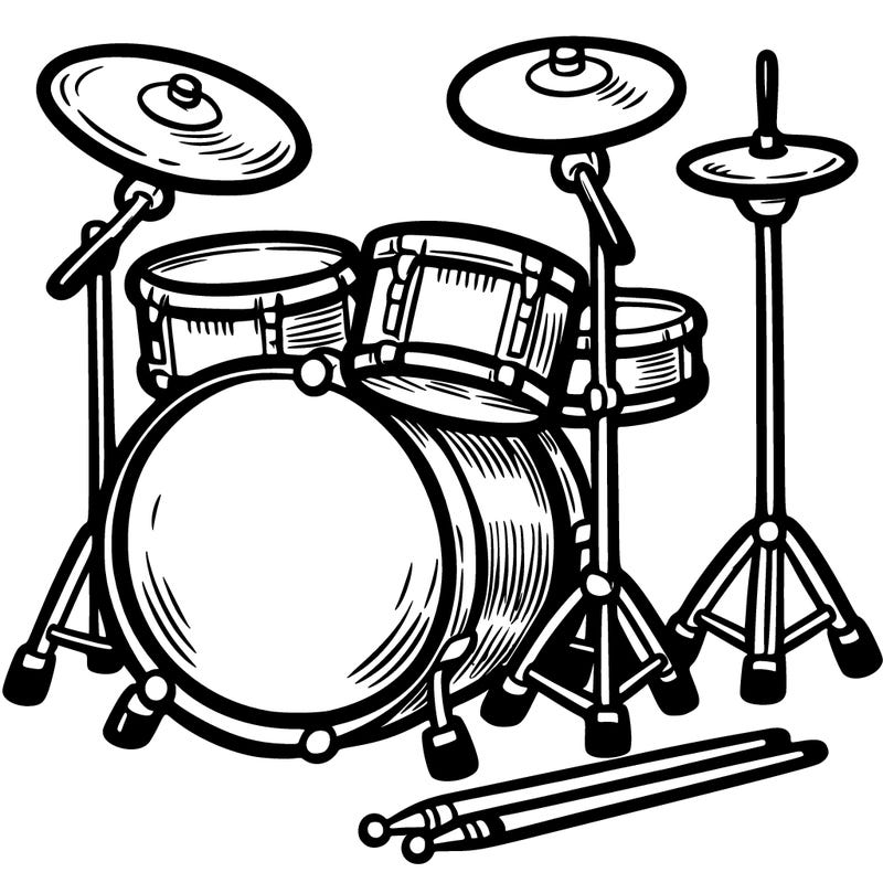 simple drum set