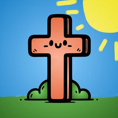 simple christian cross