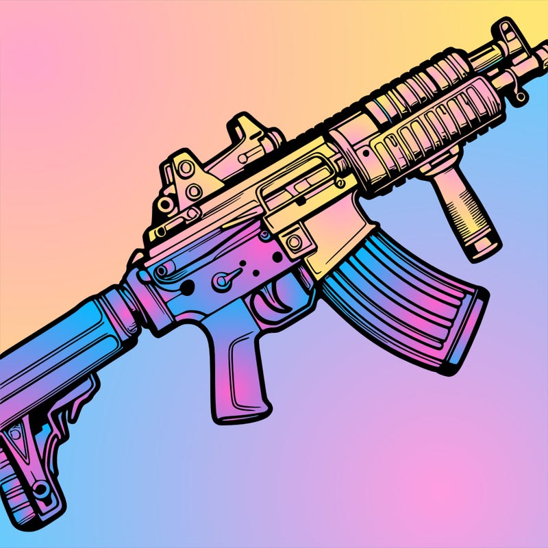 semi automatic rifle