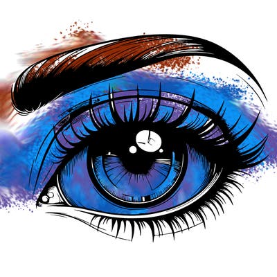 realistic eye
