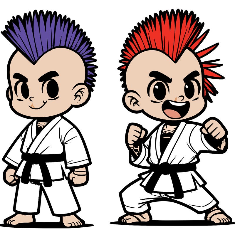 mohawk karate