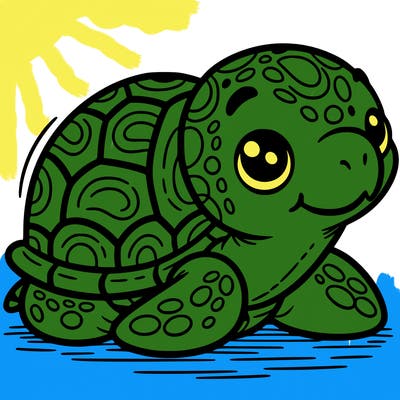 a turtle