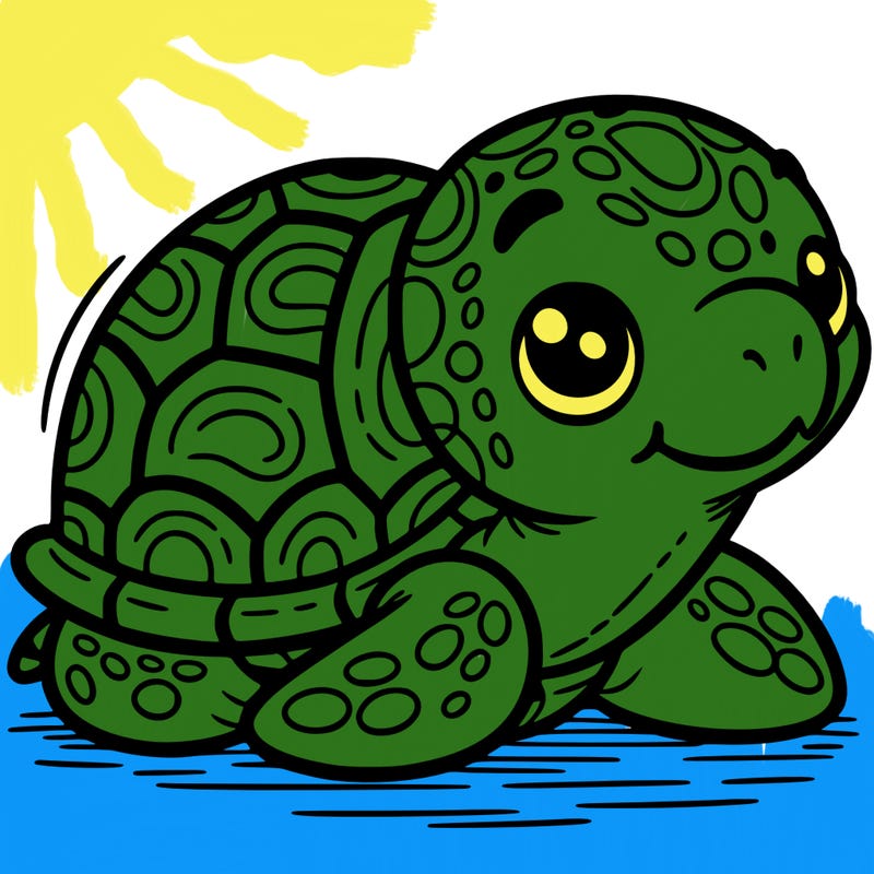 a turtle