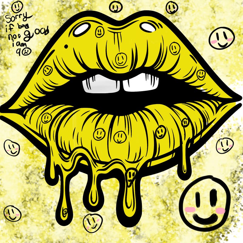 lips that look realistic and drip