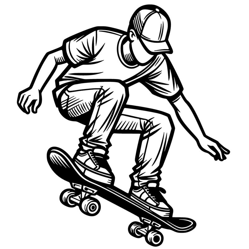 skateboarding
