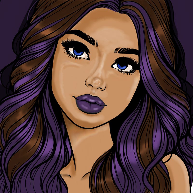 beautiful realistic girl