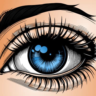 realistic eye