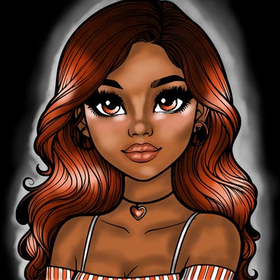 realistic pretty girl