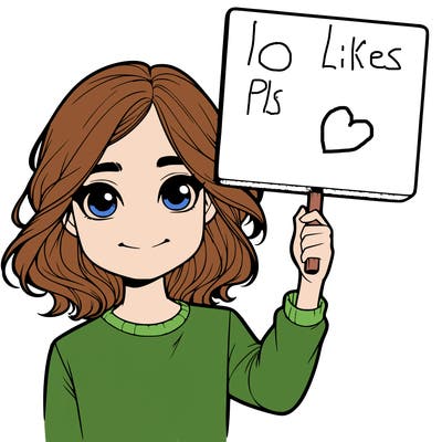 realistic girl holding up a sign