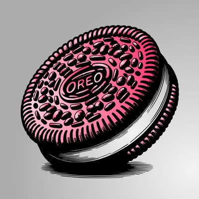 realistic oreo