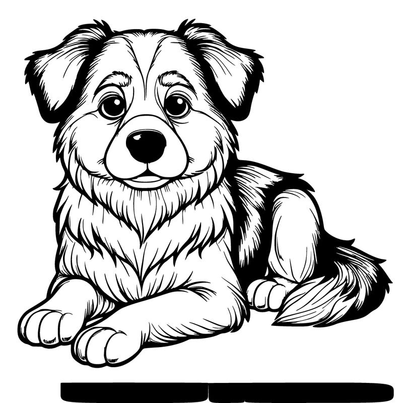 realistic dog