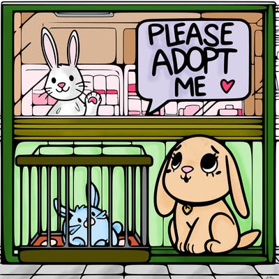 please adopt me