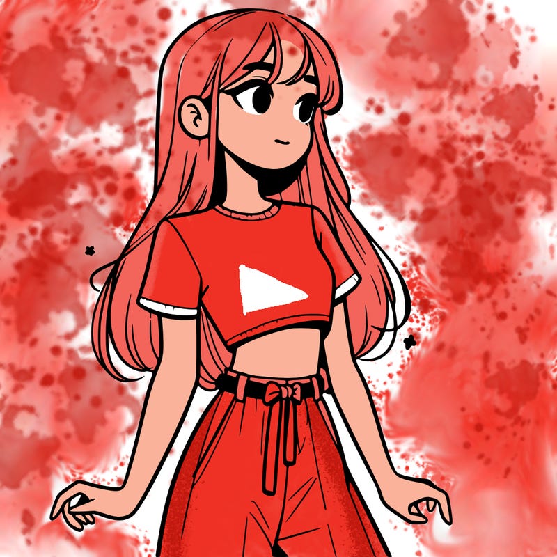 girl in a cute crop top