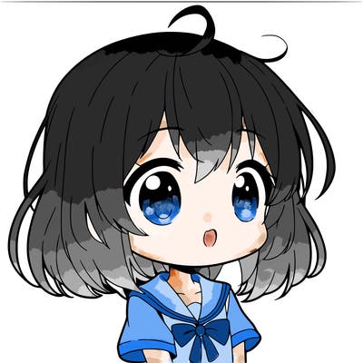 adorable anime girl child