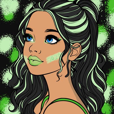 beautiful realistic girl