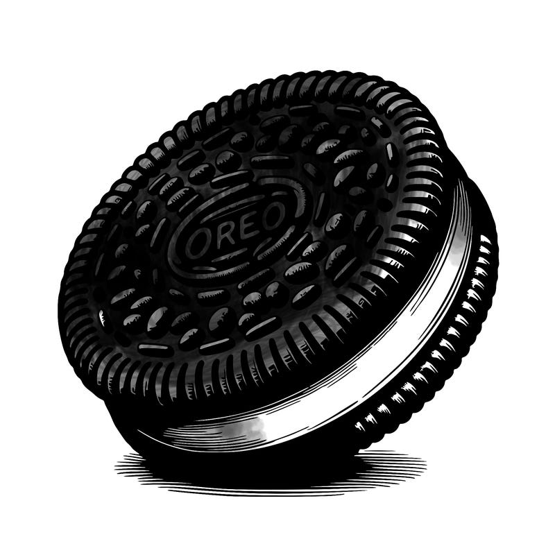 realistic oreo