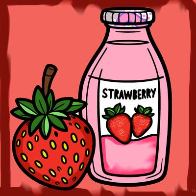 strawberry milk