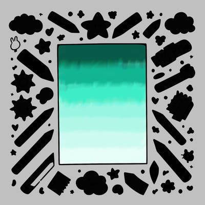 blank paper to draw on