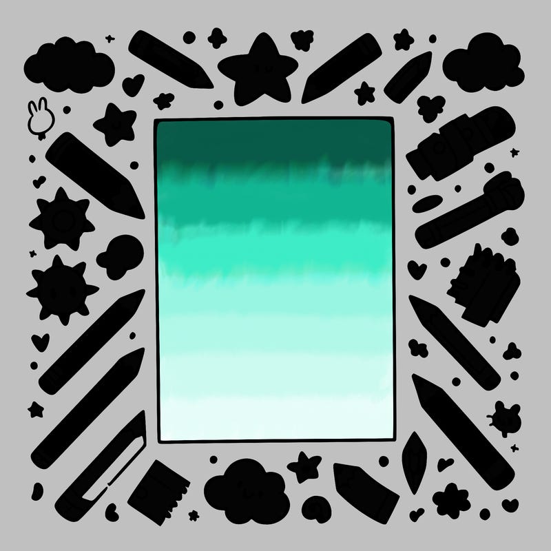 blank paper to draw on