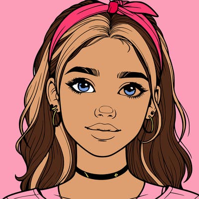 realistic teenage girl