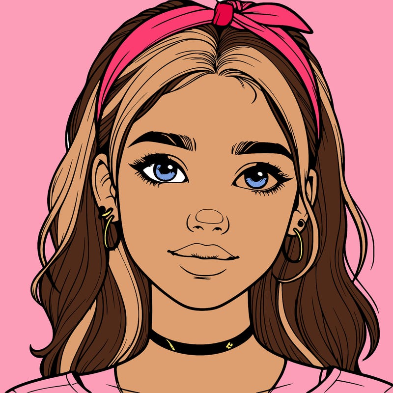 realistic teenage girl