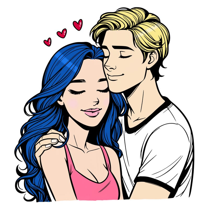 realistic couple