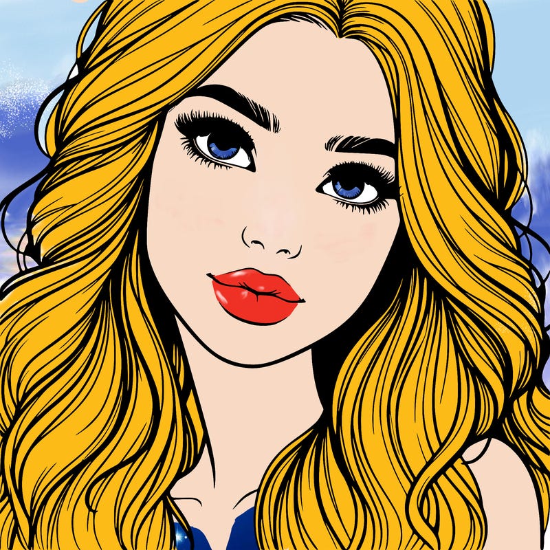 beautiful realistic girl