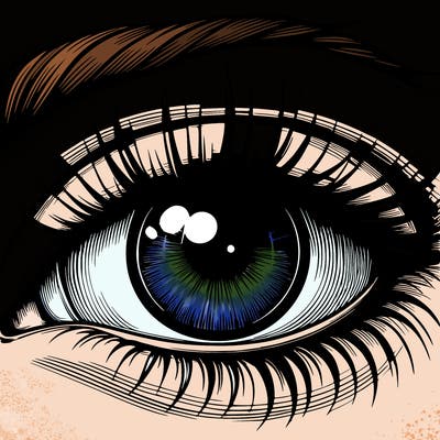 realistic eye