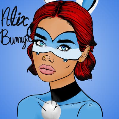 a fashion model with skin marks on her face realistic