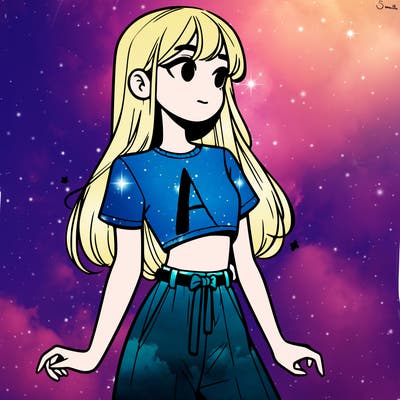 girl in a cute crop top