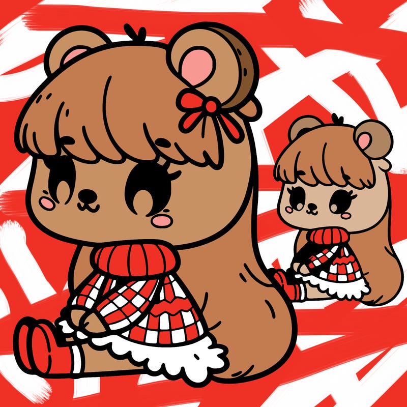 a bear girl