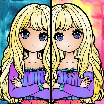 realistic girls split