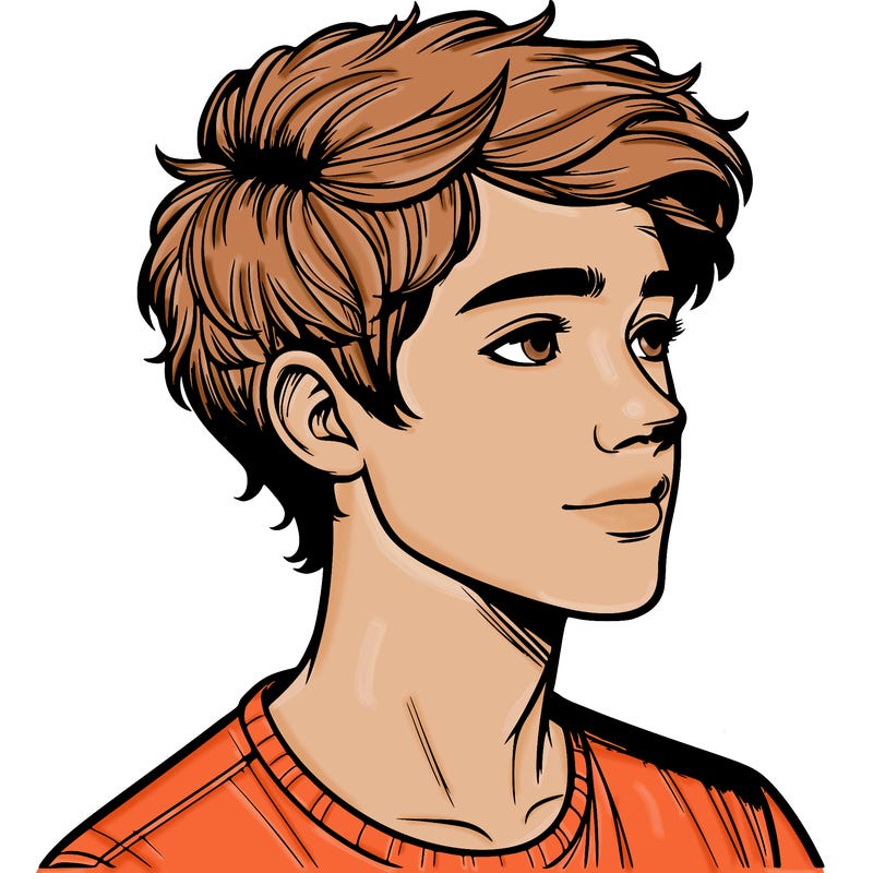 realistic teenage boy