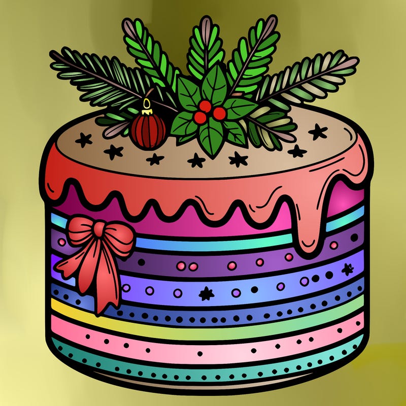 christmas cake